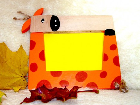 Fotorámik "žirafa"